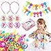 Kids Jewelry Making Kit - (300+ PCS) Pop Beads Set Educational Arts and Crafts Toys Gifts for Girls Age 4, 5, 6, 7, 8 Year, Necklace and Bracelet and Ring Creativity DIY Set