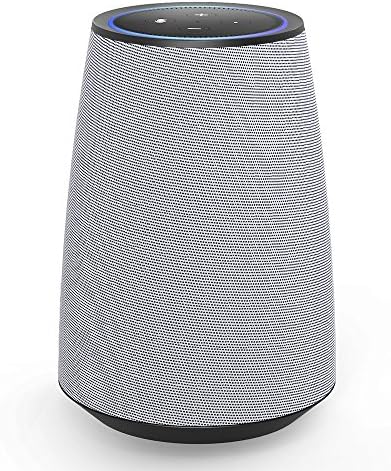 MOKCAO POWER+ Cordless Speaker with Battery Base for Dot 2nd Generation, 20W Powerful Sound, 5000mAh Power Bank (Grey)