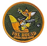 Patch Squad Men's Metal Gear Solid Phantom Pain Embroidered Patch (Original Fox)