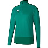 PUMA - Mens Teamgoal 23 Training 1/4 Zip Top, Size: X-Large, Color: Pepper Green/Power Green