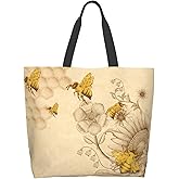 aportt Reusable Grocery Bag Large Shopping Tote Bag with Strong Handle Eco-Friendly