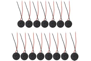 bnafes 15PCS Buzzer DC 3-12V Wired Connector Active Electronic Buzzer 85dB