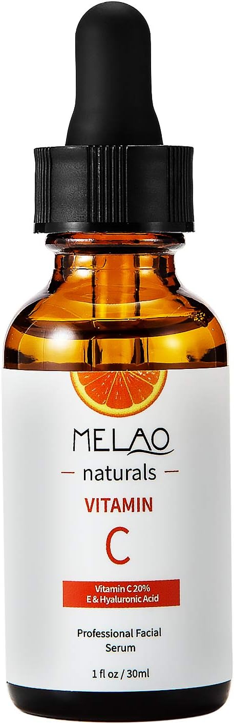 Lusucat Hyaluronic Acid Serum - 20% Vitamin C Serum for Face - Diminish Fine Lines & Wrinkles - Natural Moisturizer Making Skin Hydrated and Youthful - Vitamin C Serum for All Skin - 1 fl oz