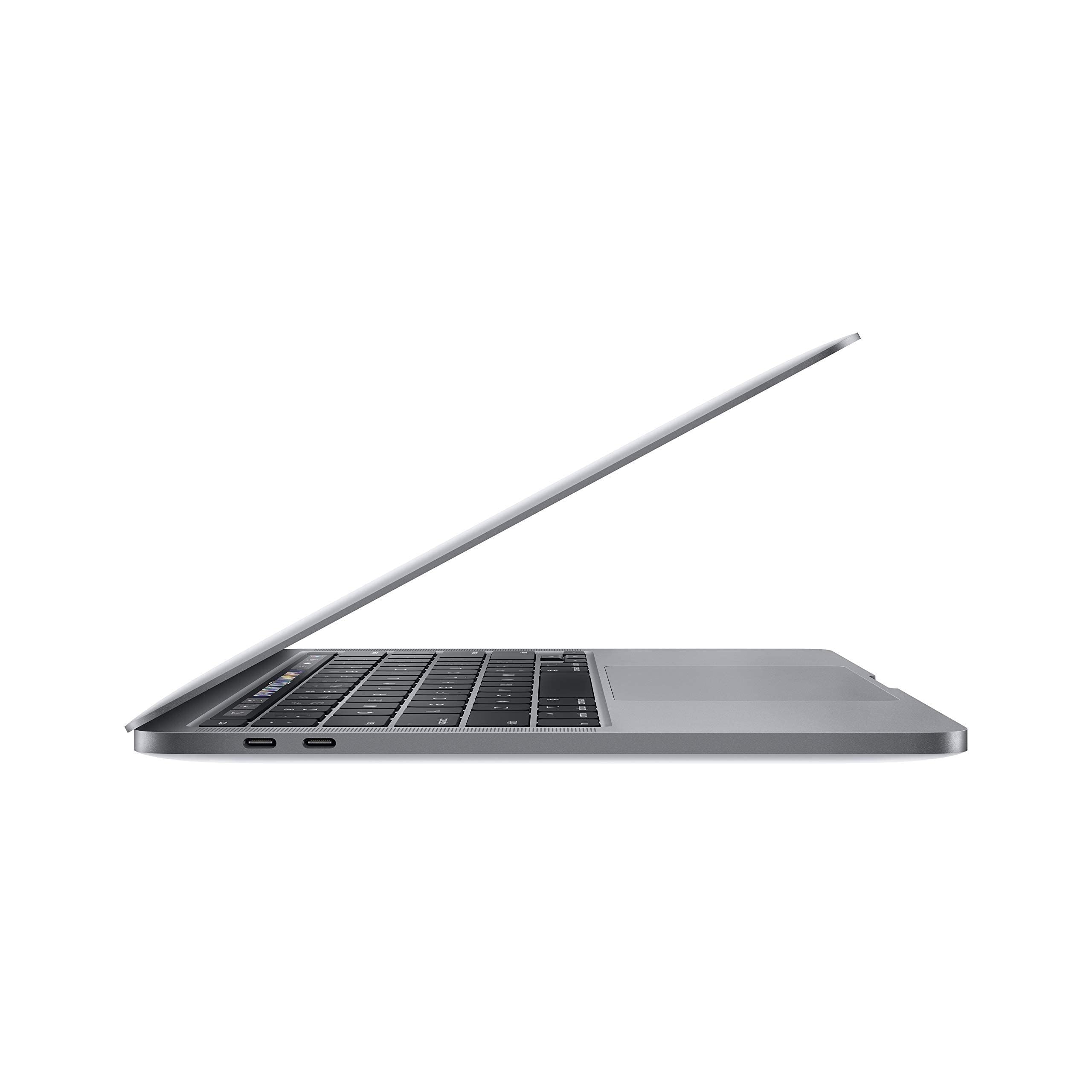 Apple 2020 MacBook Pro with 2.0GHz Intel Core i5, 13-inch, 16GB RAM, 512GB SSD Storage - Space Gray (Renewed)