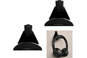 SOWANO 2 Pack Headphone Holder for Fabric Wall Offices 2 in 1 Headphone Stand for Work Decor Space-Saving Hanger Cubicle Acce