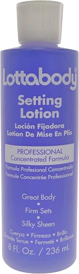 Lottabody Texturizing Setting Lotion Concentrate 236ml 8oz Wet Set Blow Dry