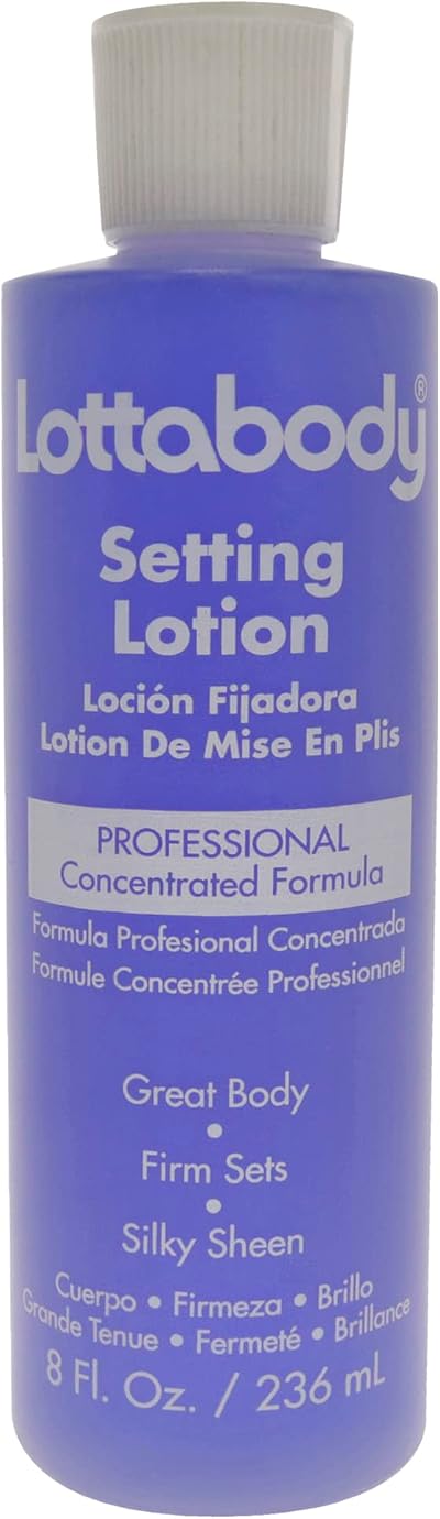 Lottabody Texturizing Setting Lotion Concentrate 236ml 8oz Wet Set Blow Dry
