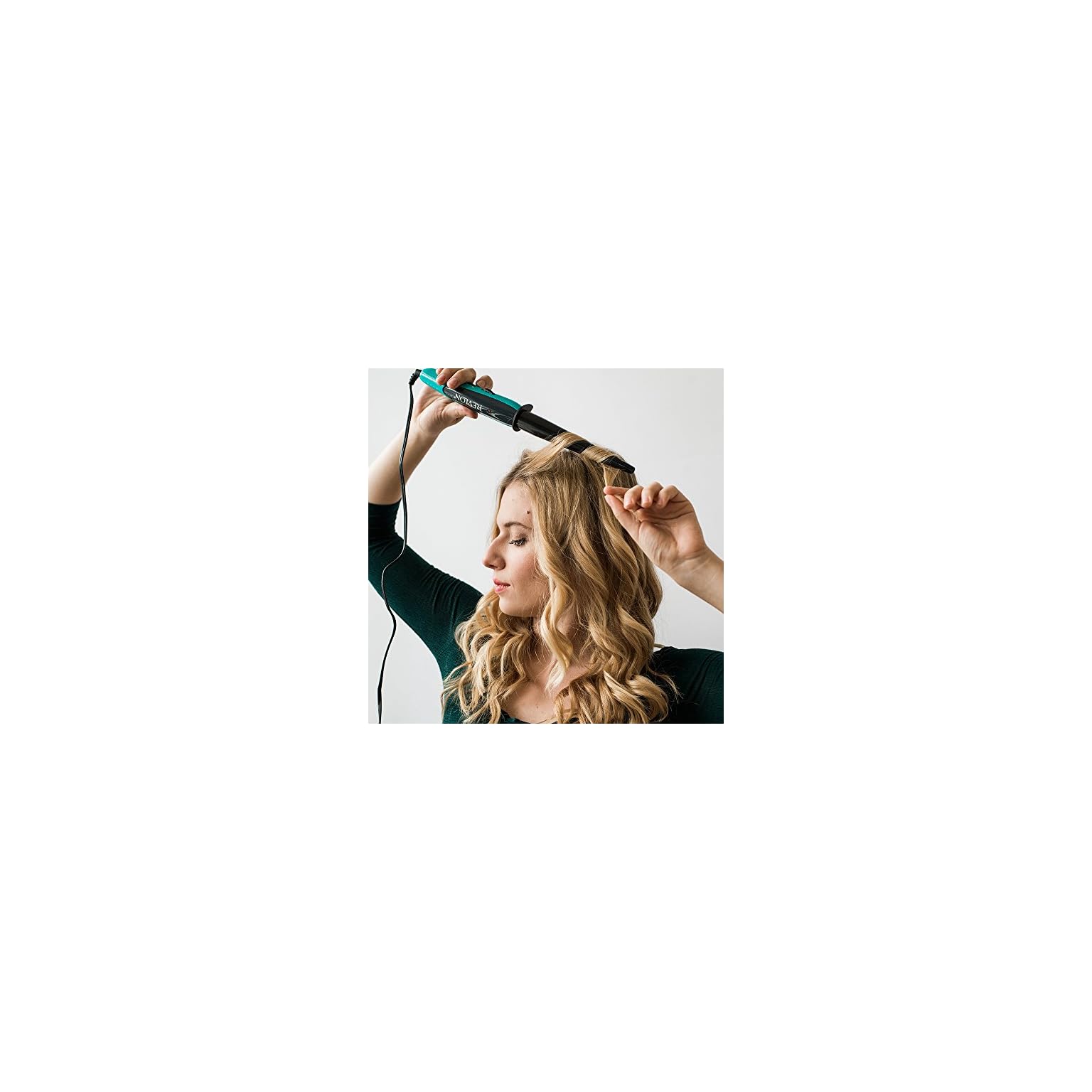 Revlon 3X Ceramic Tapered Curling Wand for Long Lasting Curls & Waves