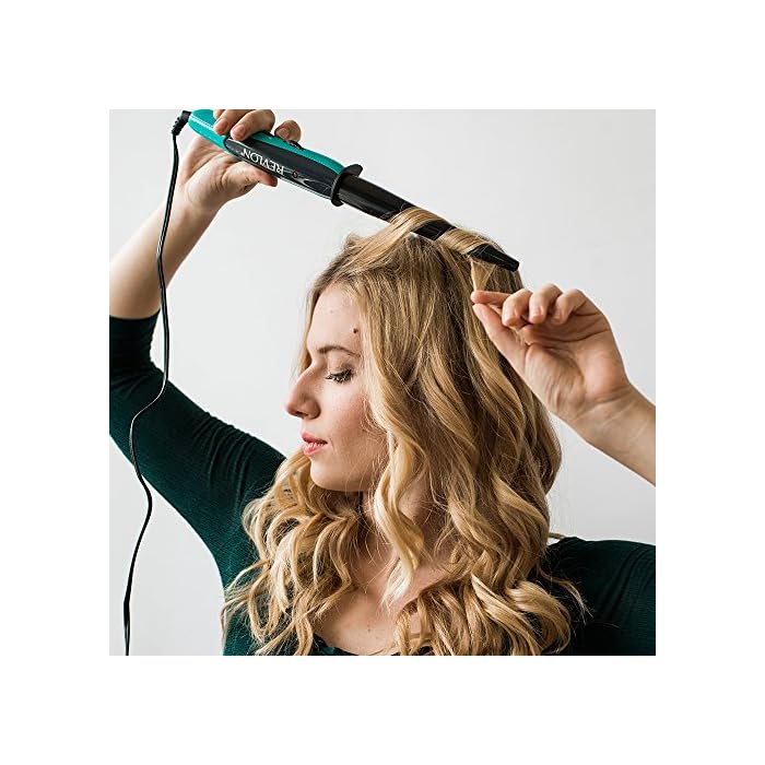 Revlon 3X Ceramic Tapered Curling Wand for Long Lasting Curls & Waves