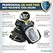 Professional Knee Pads for Work by KneeWise - Heavy Duty Foam Padding Comfortable Gel Cushion with Upgraded Magnetic Tool Holder and New Adjustable NO Slip Straps for Flooring Construction Gardening
