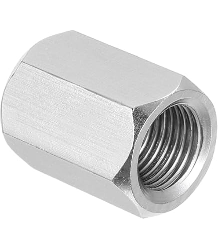 2pcs M10 x 1.5 x 39mm Long Rod Coupling Hex Nut Connector Zinc Plated 2pcs M10 x 1.5 x 39mm Long Rod Coupling Hex Nut Connector Zinc Plated