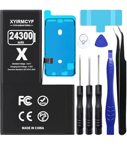 Amazon.com: iFixit Battery Compatible with iPhone X : Cell Phones