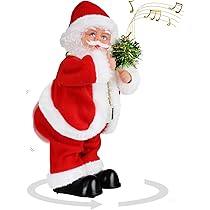 Life Size Animated Dancing Santa, Electric Santa Claus Decoration