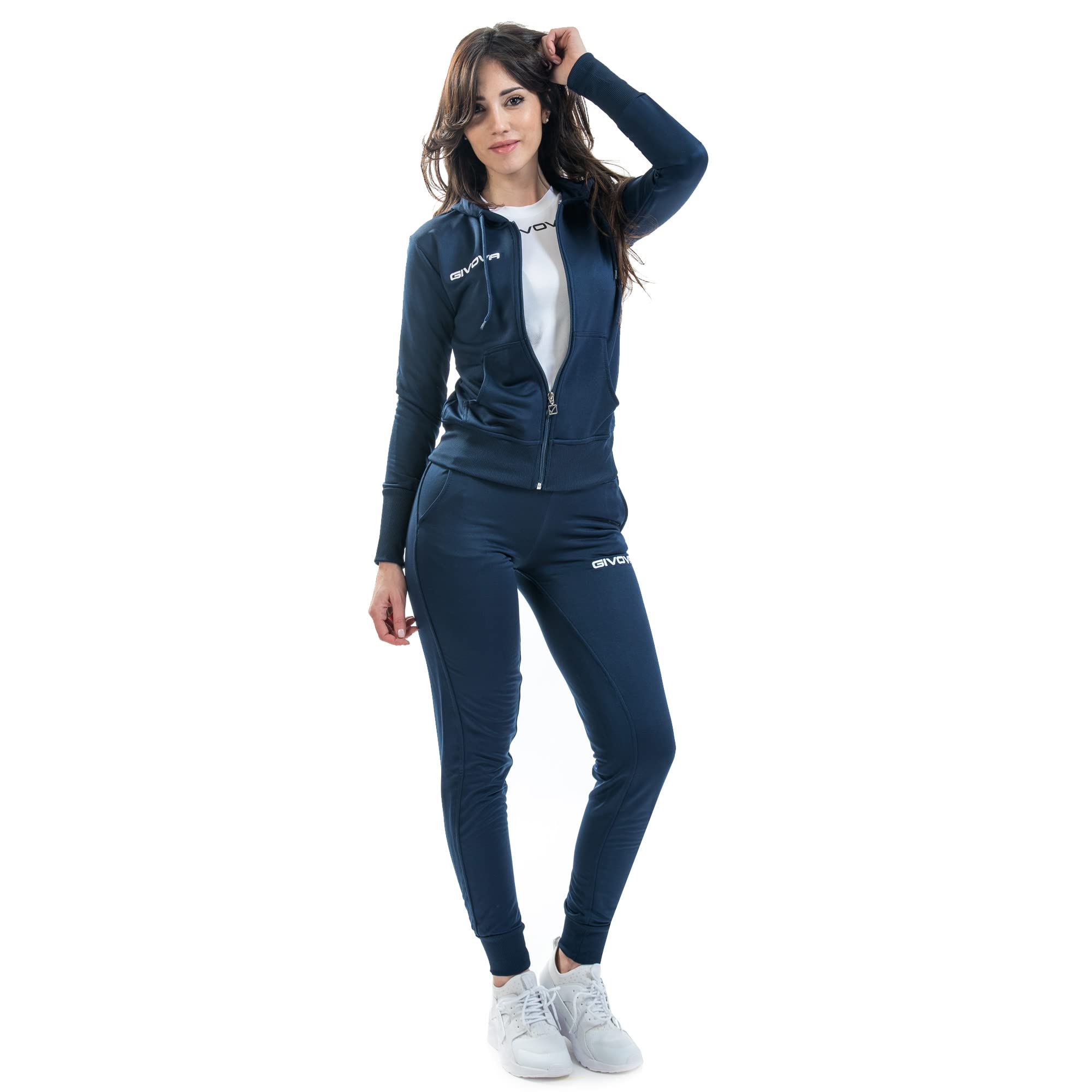 Givova TR015, Unisex, Blu-Blu, 3XS