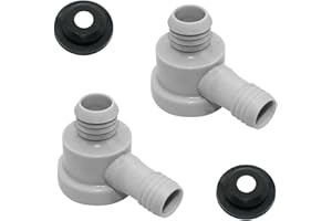 Gugaguga 2Sets 179-1266 Power Brake Booster Vacuum Check Valve Kit, Grey, Comes with Grommet