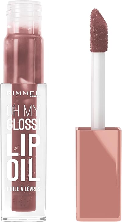 Rimmel Oh My Gloss Lip Oil 009 Cappuccino Hydrates Vegan Cruelty Free