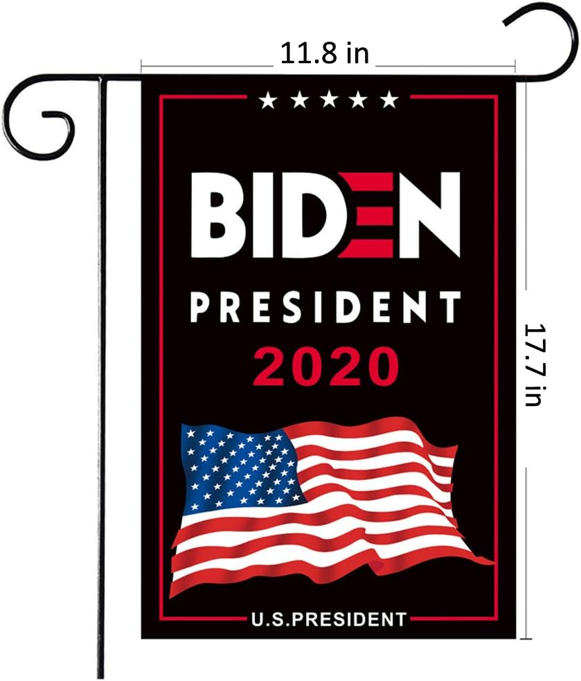 Amazon Com Simpleword 2pc18 X 12 Biden President 2020 Flag Garden Grommets Banner Flag Style 1 Sports Outdoors