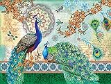 Royal Peacocks 500 pc Jigsaw Puzzle