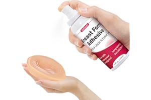 Breast Form Adhesive Medical-Grade Glue Spray – Strong Hold for Breast Forms, Silicone Breastplates & Wig Lace | Ideal for Cr