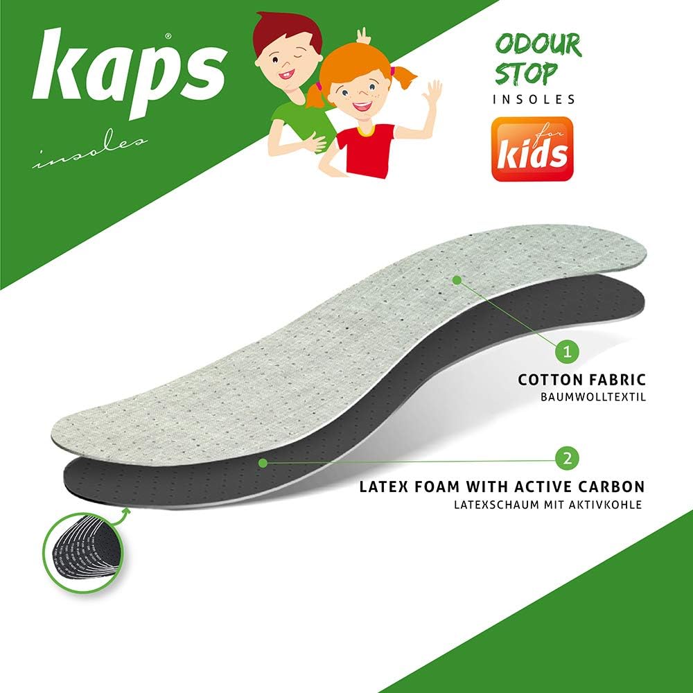 Kaps Best Shoe Insoles Inserts for Children, Multicolour - Image 3