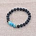 Mystiqs Lava Rock Beaded Bracelet Essential Oil Diffuser for Men,Women Aromatherapy Ideal for Anti-Stress or Anti-Anxiety