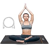 Grounding Mat 35.4"x23.6" with Cord - Universal Foot Therapy, Yoga & Sleep Grounded Mat to Relieve Stress, Improve Energy & S