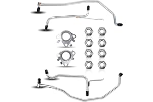 ZAIGANMA 926-186 926-187 Turbo Coolant Line Kit Driver Side&Passenger Side for 2011-2016 Ford F150, 2015-2021 Ford Transit 15