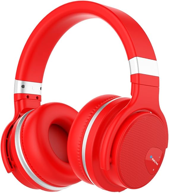 Mighty Rock E7 Bluetooth Headphones Over Ear with Builtin Mic and