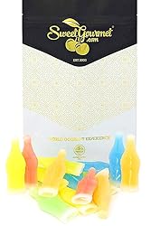 SweetGourmet Wax Candy Bottles with Drink