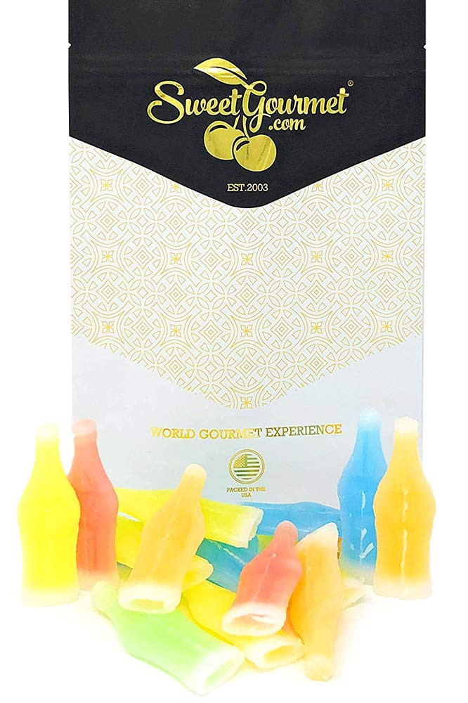 SweetGourmet Wax Candy Bottles with Drink