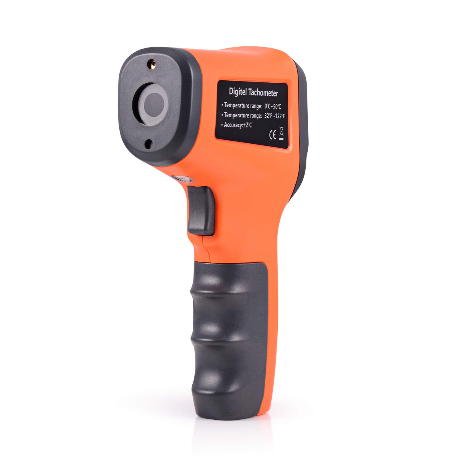 Ehdis Digital LCD Laser Photo Tachometer NonContact RPM Meter Motor