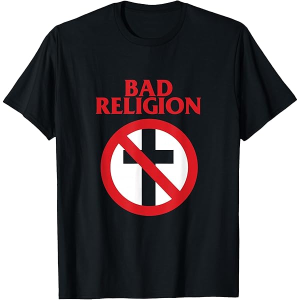 Amazon.com: Bad Religion Men's Distressed Cross Buster T