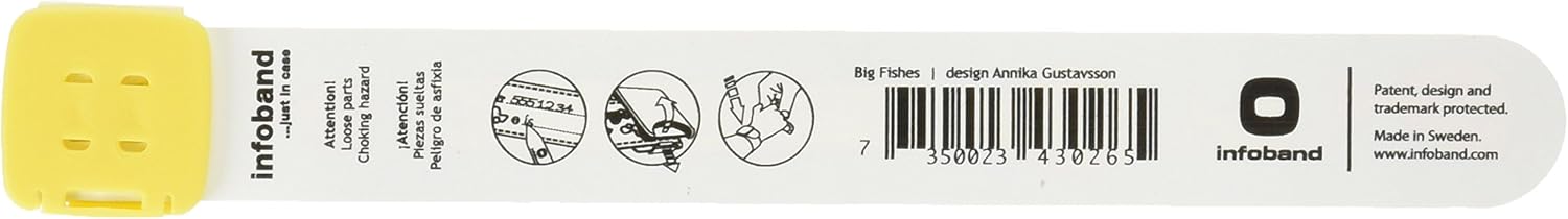Infoband ID Bracelet Fish Multi-Colour, Bigfish - Image 3
