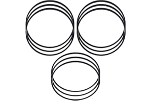 9 PCS Belts for Sony 300 CD Player, Including 3 PCS Door Belts & 6 PCS Drive Belts, Compatible with CDP-CX455, CDP-CX450, CDP