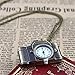 Palfashion Feelontop® Vintage Style Camera Shape Pocket Watch Pendant Necklace Long Chain with Jewelry Pouch