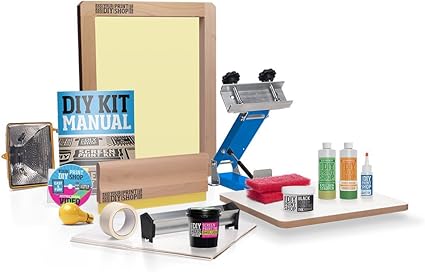 Diy Print Shop Diy Print Shopa Awesome Gig Poster Screen Printing Kit By Amazon Fr Cuisine Maison