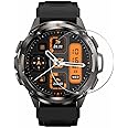 Puccy 3 Pack Tempered Glass Screen Protector, compatible with KOSPET TANK T3 Ultra smartwatch smart watch Protectors Guard, Transparent