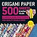 Origami Paper 500 sheets Chiyogami Patterns 6" 15cm primary