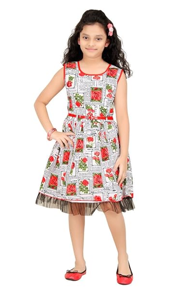 synthetic long frocks