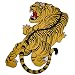 5x8" Tiger Japanese Tattoo Biker Back Patch