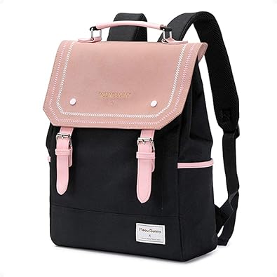 リュック かわいい おしゃれ 高校生 女の子 パソコンリュック レディース 女性 大容量 学生 通学 防水 人気 軽い 黒 ブラック Erihipas レディース Amazon