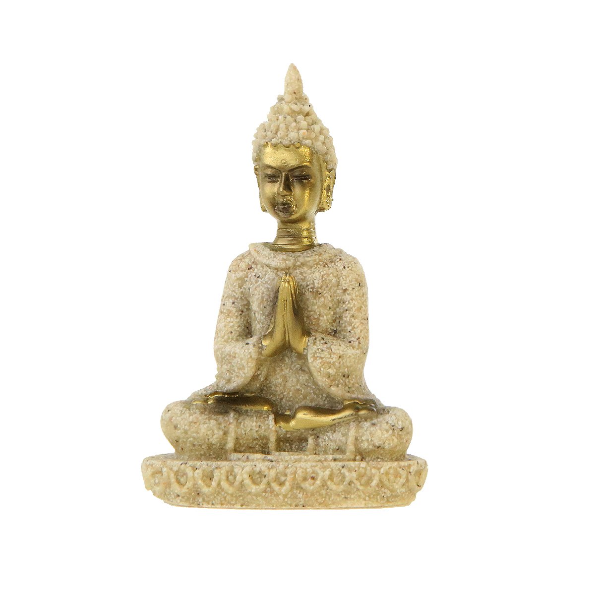 Winterworm Mini 8.5 cm Sitting Buddha Statue Ornament