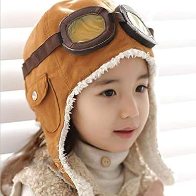 brown earflap hat