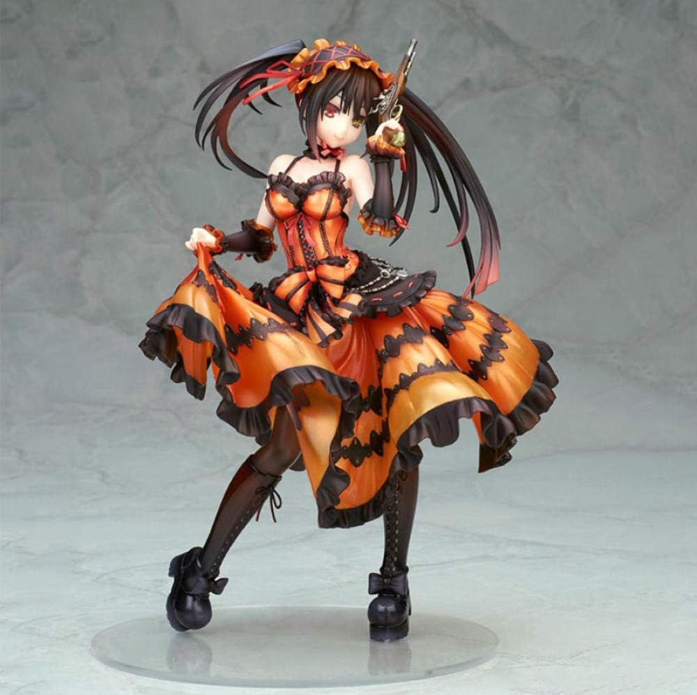 VENDISART Alter Date A Live Kurumi Tokisaki PVC Action Figure Anime Figure Model Toys Sexy Girl Figure Collection Doll Gift 24cm
