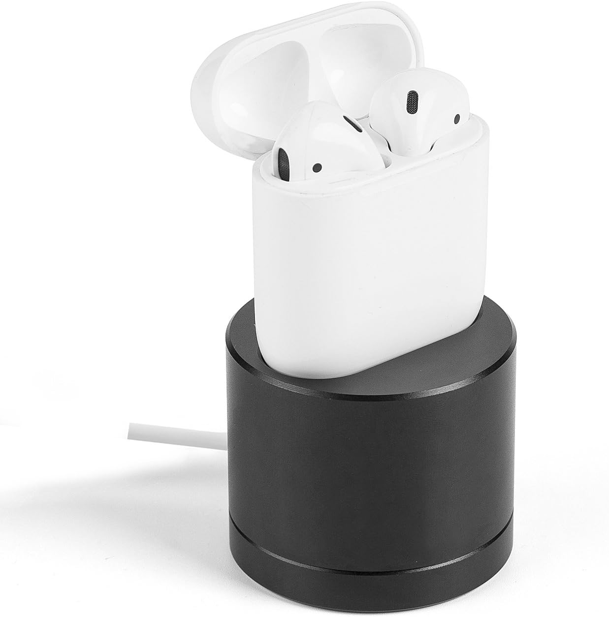 Airpods Skin(12 sets) Protective Airpods decal Airpods wrap Stylish to Customize & Protect your Apple AirPods (Matt Black)