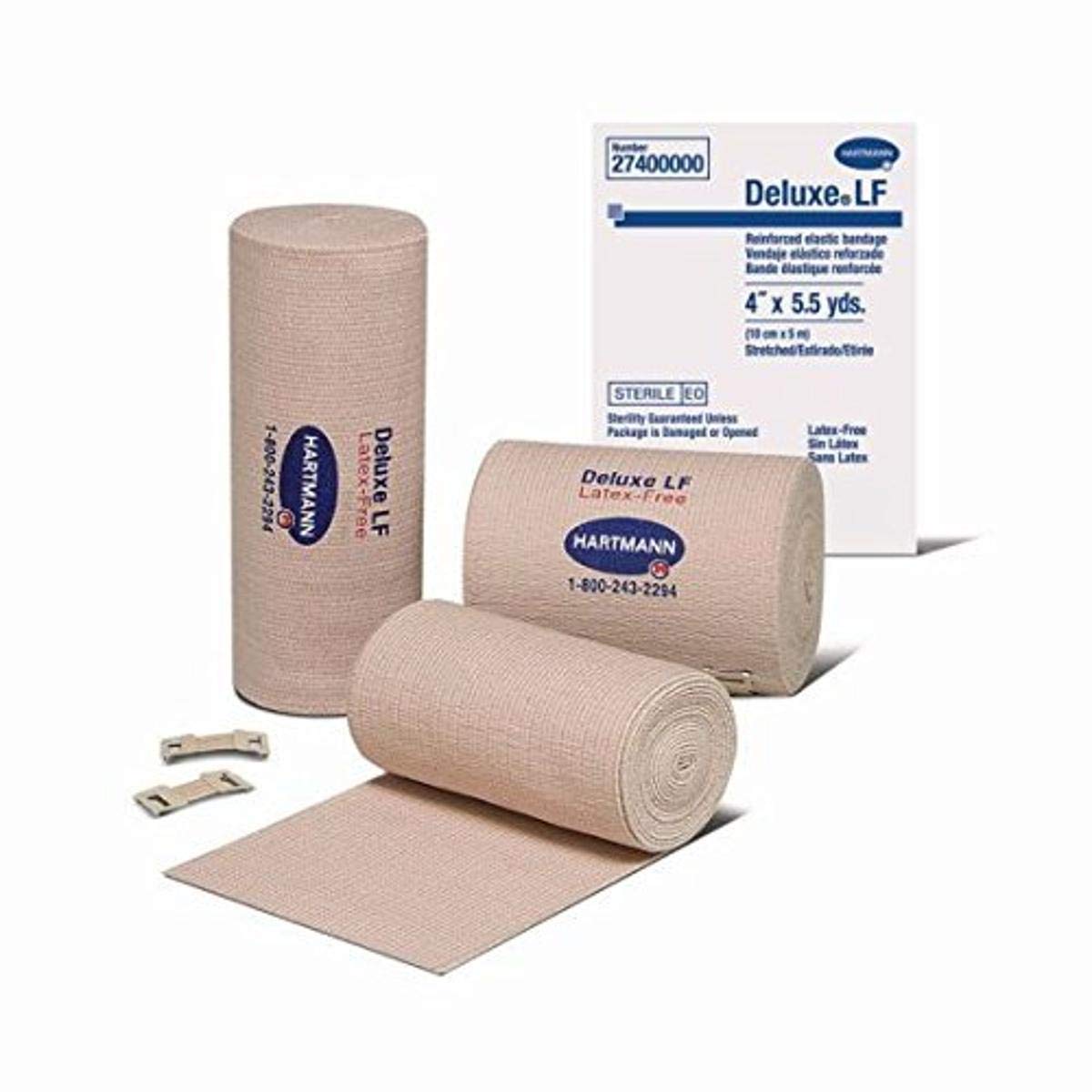 Deluxe LF Elastic Bandage, 6'' x 11 yd, Roll Industrial