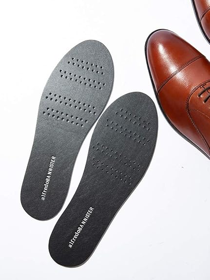 Amazon アルフレッド バニスター Alfredo Bannister シューズ オリジナルインソール メンズ ブラック Free Alfredo Bannister アルフレッド バニスター インソール