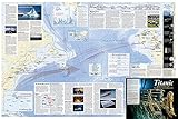 National Geographic: Titanic: 2 sided Wall Map (39 x 26 inches) (National Geographic Reference Map) by