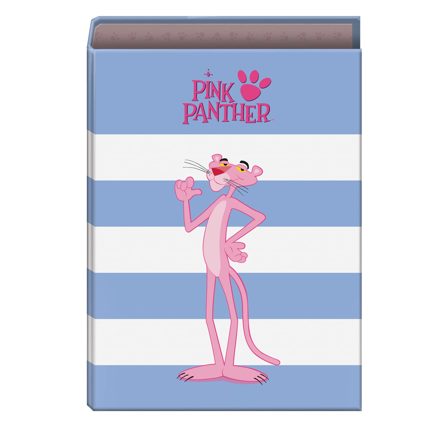 Dohe - A4-size folder - four 40 mm rings - Pink Panther - FSC Mix AEN-COC-000243 - Stripes Model