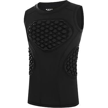 Protège-poitrine De Baseball / Kickboxing – Noir – Taille Adulte – Neuf